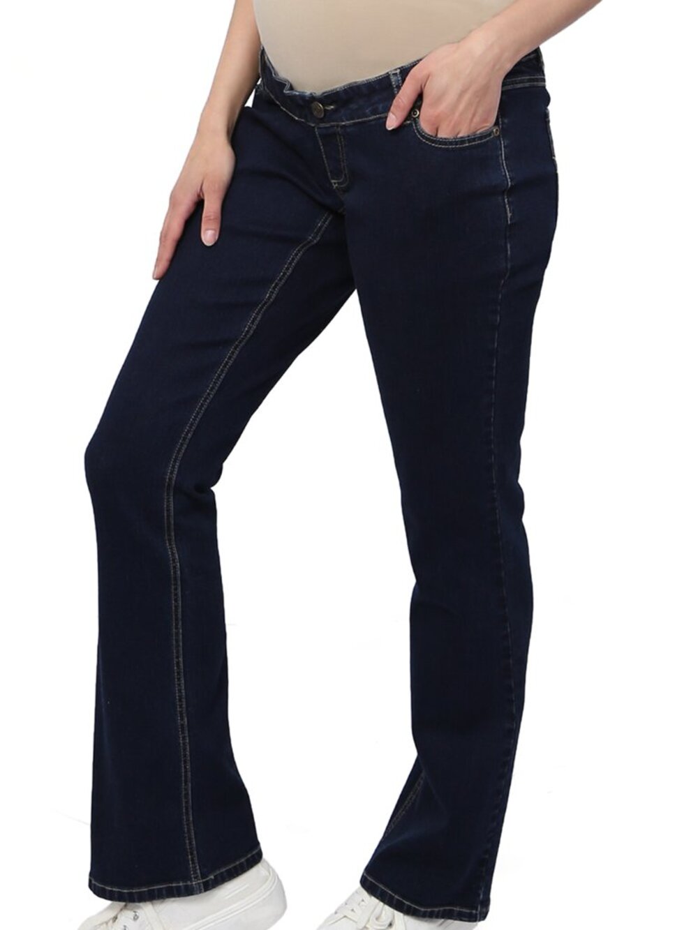 Three Seasons Maternity Flare Leg Jeans